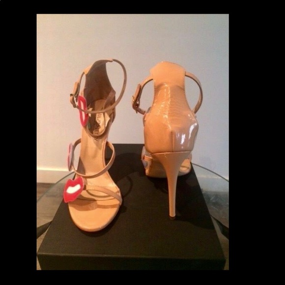 PAUL&BETTY 'VERNICE ROSA' SANDALS IN BLUSH NUDE - Picture 5 of 9